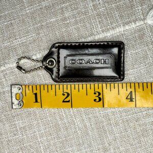 Coach Medium Replacement Purse Hang Tag - Chocolate Brown Patent Leather